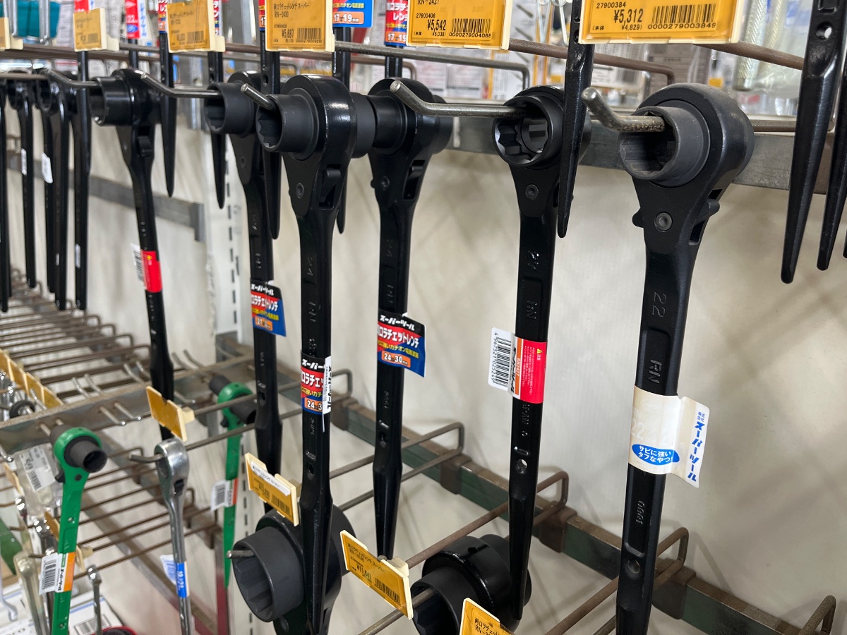 両口ラチェットレンチ スーパー
